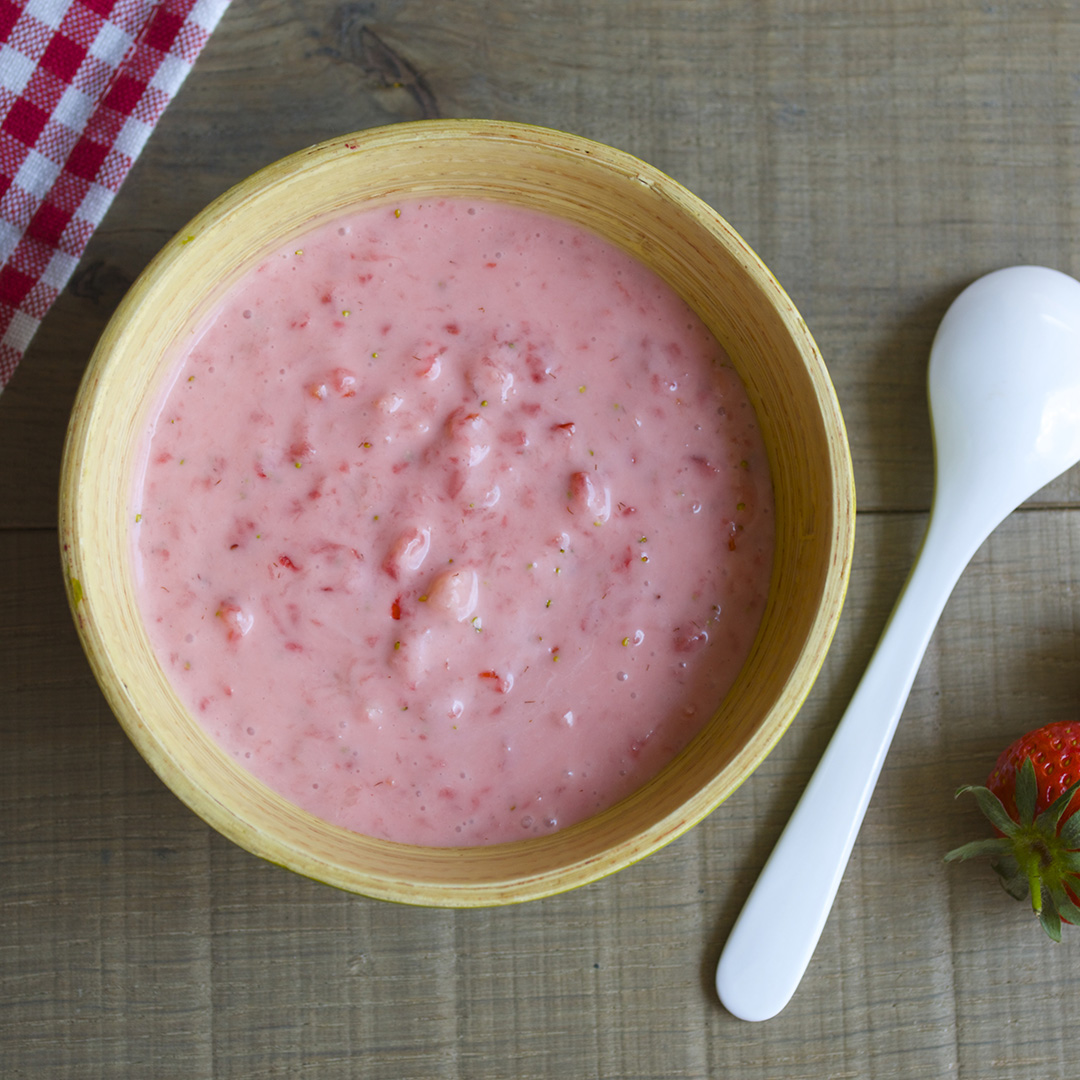 Strawberry Greek Yogurt for Babies 6 months Organix